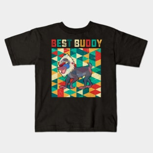 Best Buddy Baboon Kids T-Shirt